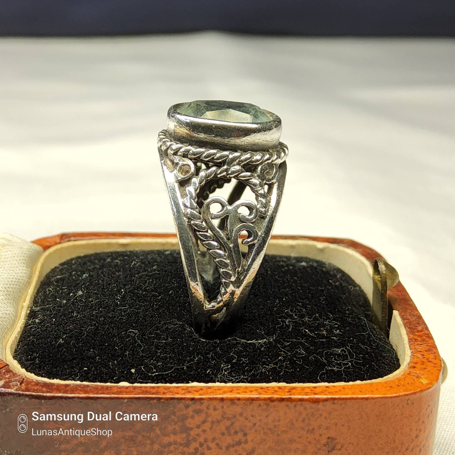 Wholesale Lot 5 Natural Champagne Topaz Silver Rings – Mixed Styles By Luckyshine