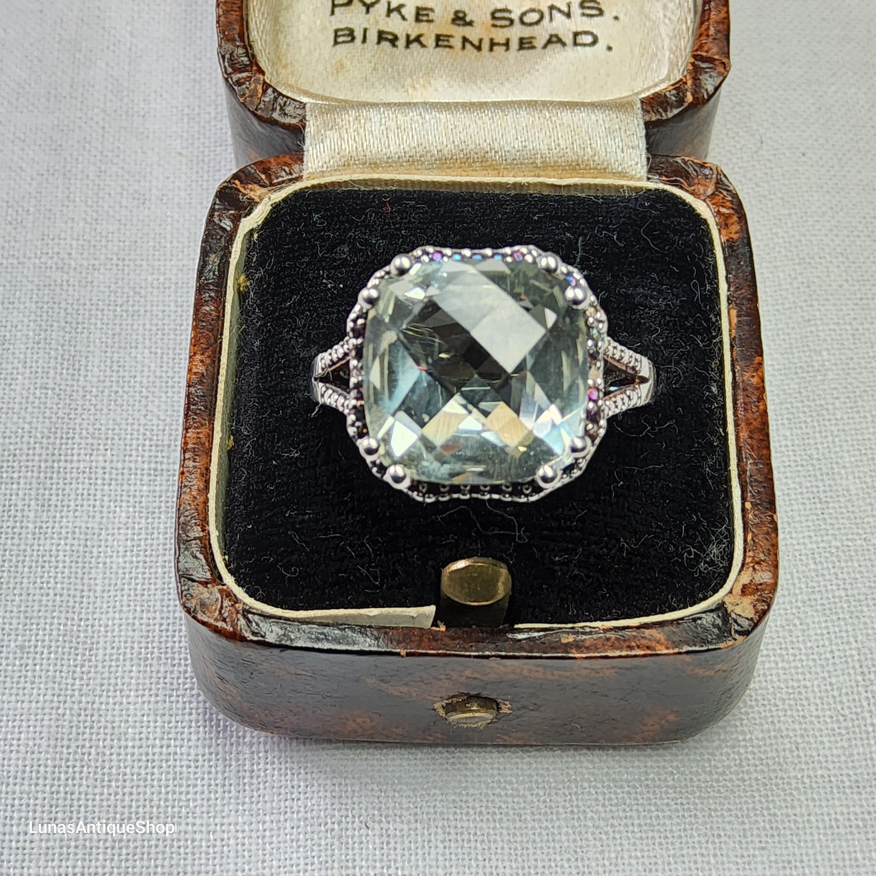 Apophyllite ring deals