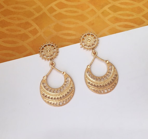 Clip on indian earrings deals