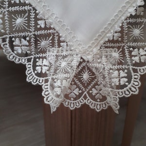 Table Cloth, Fabric Table Cloth, Polyester Table Cloth, Lace Table cloth, Table Linens, Mothers Day Gift, Big Table Cloth