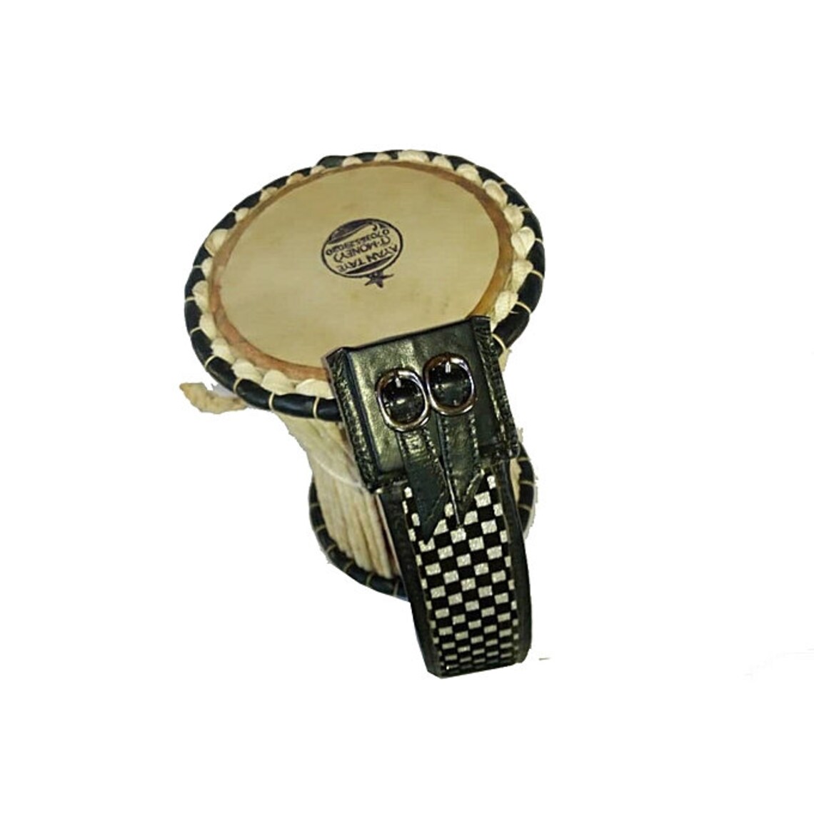 Gangan talking drum with stick and strap 100 authentic Etsy