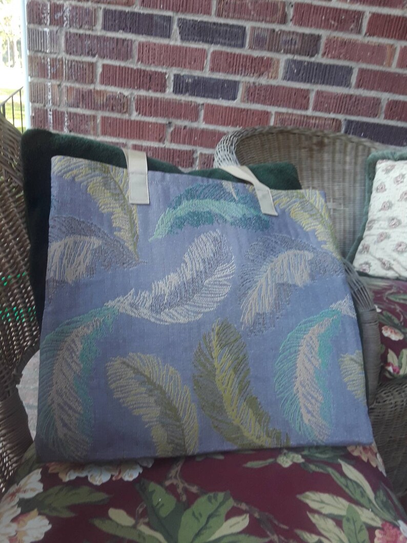 Upholstery fabric simple tote Kathy II