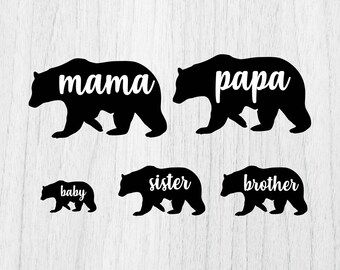 Download Baby bear svg | Etsy