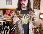 Shiny leopard party Blazer
