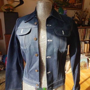 Holy grail deadstock vintage 1960s deep blue OG denim jacket
