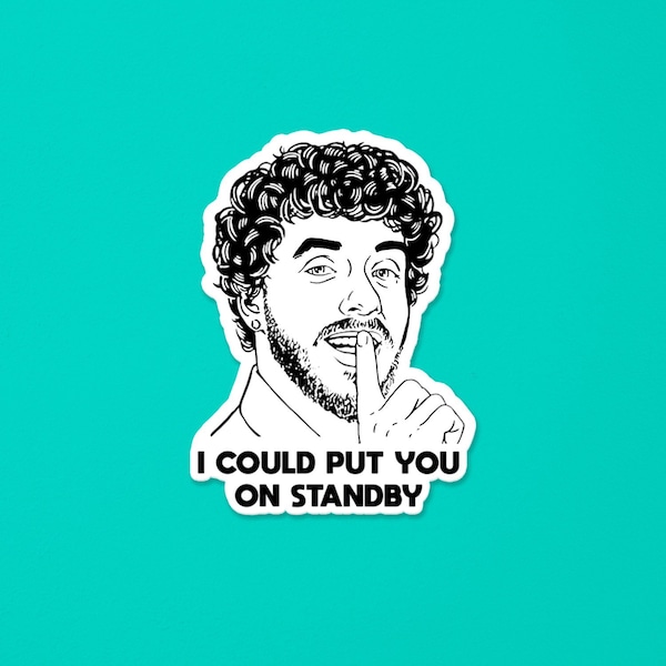 Could put you on standby | Flight Attendant Funny Sticker | SomeFlyStuff