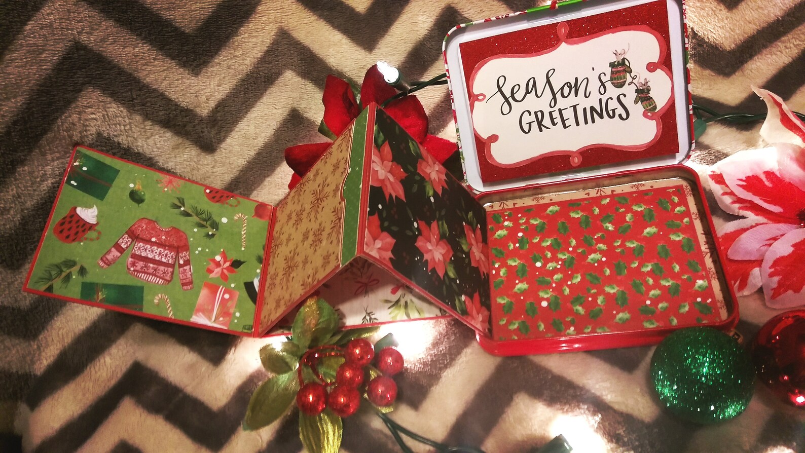 Gift card case mini album Etsy