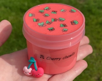 Cherry chewits scented thick n glossy slime *uk seller