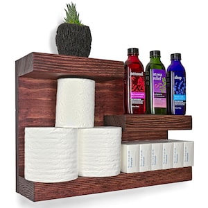 playroom floating shelves