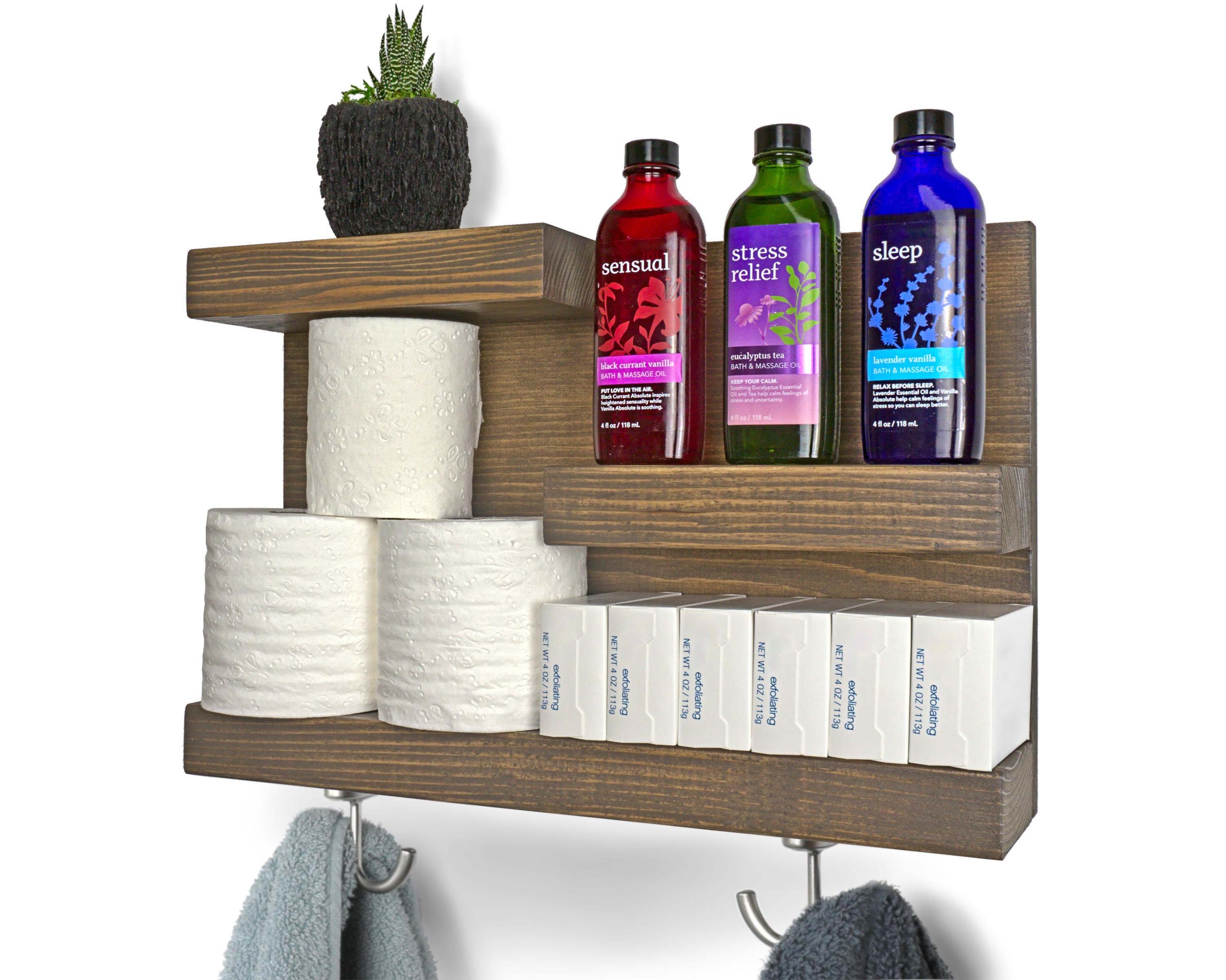 White Bathroom Shelf With Towel Hooks Vostok Blog