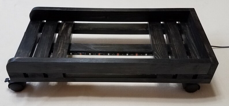 with LED Light Kit Ebony Gaming PC Case Stand For Desktop Computer Tower Geek Gifts Nerd Gifts For Boyfriend