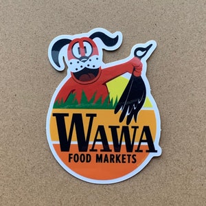 Wawa / Duck Hunt Clear Vinyl Sticker - 100% Weatherproof