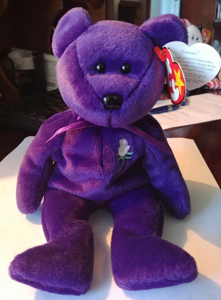 Princess Ty Original Beanie Baby Etsy
