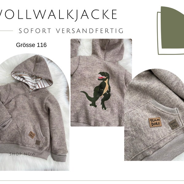 Walkjacke Gr. 116