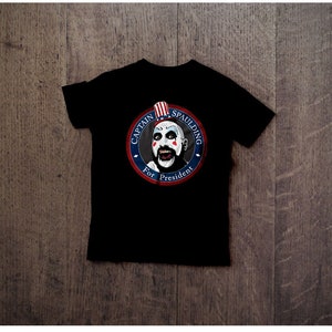 Horror Graphic Tee Captain Spaulding for President image 1