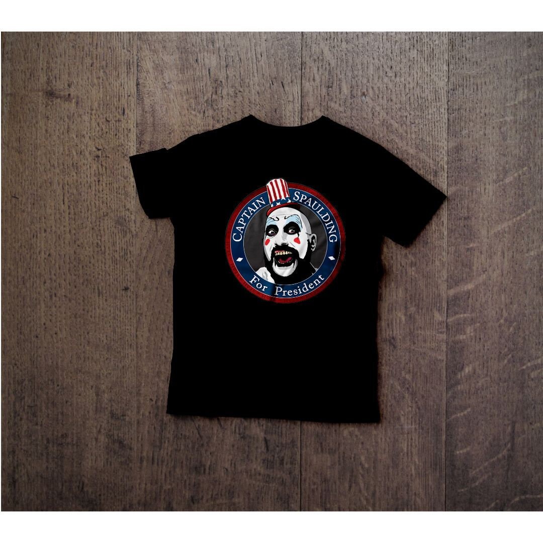Remember Captain Spaulding For President - Sid Haig Graphic T-Shirt For Men & Women