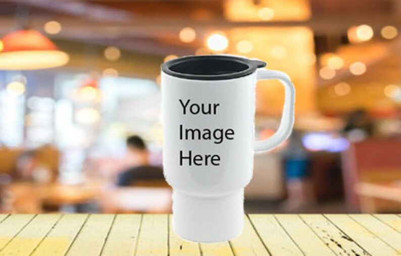 Custom Travel Mug image 1