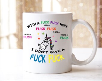 Mug | Fuckity Fuck Fuck Unicorn coffee Mug