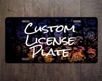 Custom License Plate