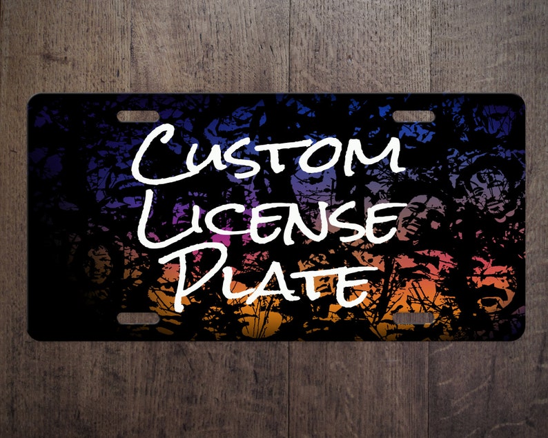 Custom License Plate image 1