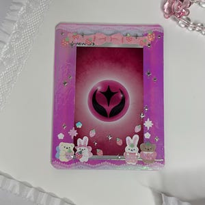 Decoración de Pinky Toploader / Kpop, tarjetas coleccionables, decoración TCG