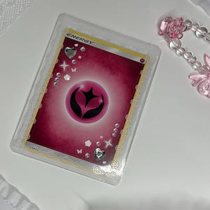 Decoración de carga superior con destellos brillantes / Kpop, tarjetas coleccionables, decoración TCG