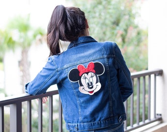 disney jean jacket patches