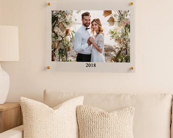 Aangepaste acrylfotoafdruk: gepersonaliseerde muurkunst, familieherinnering