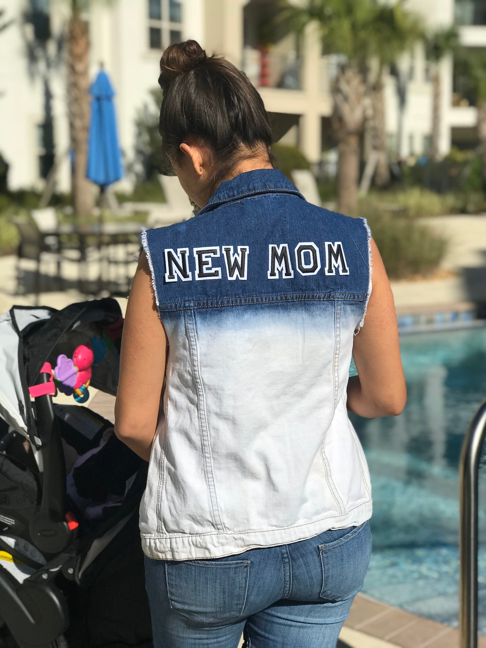 Iron on Letters Patches Embroidery Custom Jacket Name Patch Etsy