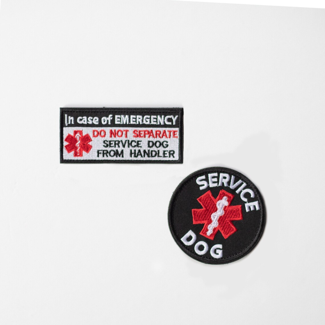 Removable Velcro Service Dog Patch Therapy Dog Velcro Patch Etsy