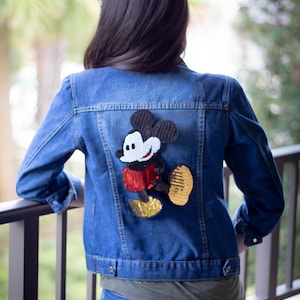 Sequin Mickey Mouse patch stoffen, disney naai-lijm op patch, borduurpatches voor spijkerjasje, patches voor jeans, patches set