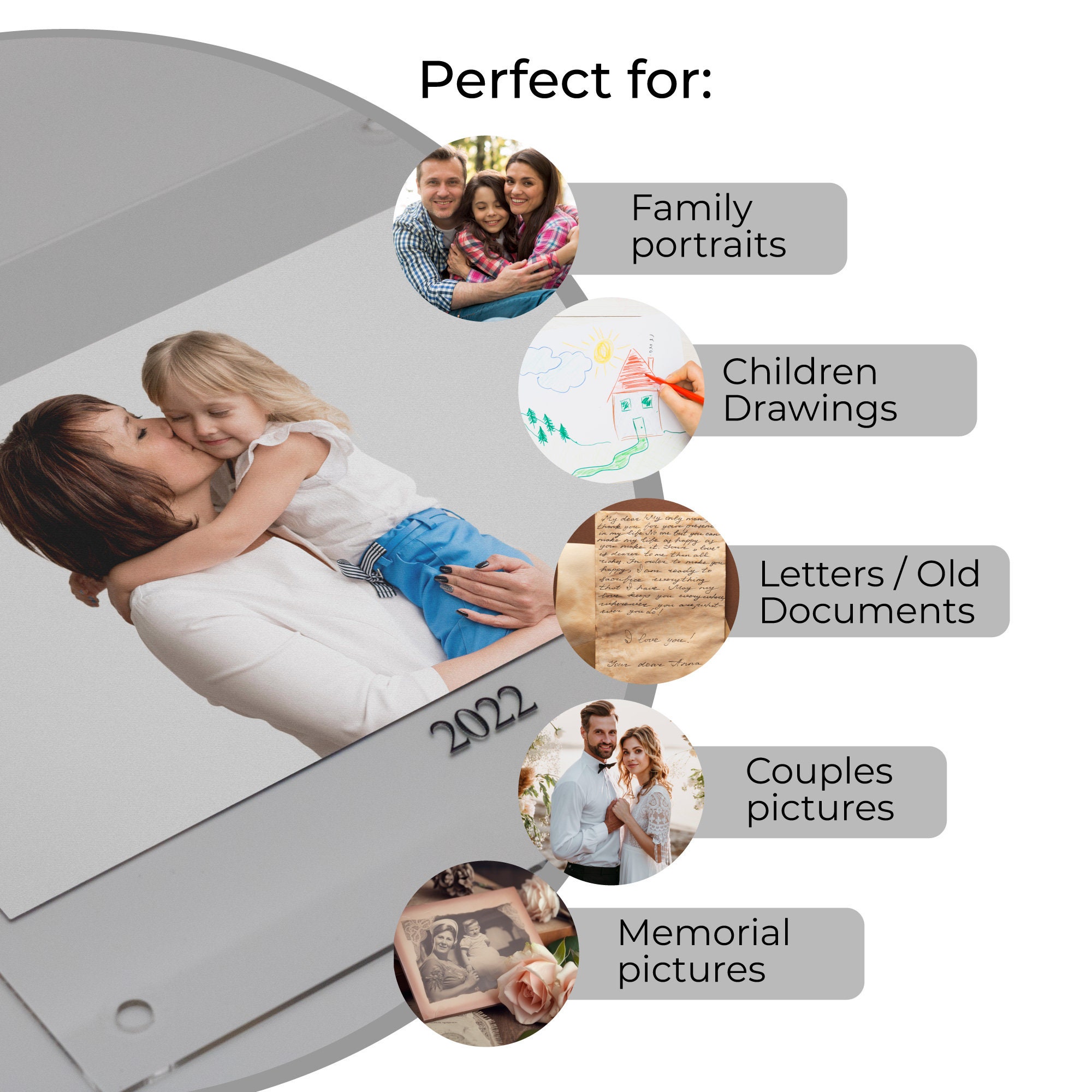 Personalised Mothers Day Gift, Family Acrylic Block Photo Print, Personalised Gift For Mothers, Acrylic Plaque Gift For Mother - UK