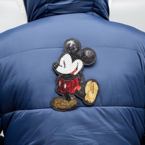 Mickey Mouse Patch, Disney Sewing Patch, Embroidery DIY Fabric Patches For Denim Jacket, Patches For Jeans, Mickey Patch For Clothing Decor