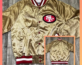 Vintage 90s San Francisco 49ers Bomber Jacket - Locker Line - Size