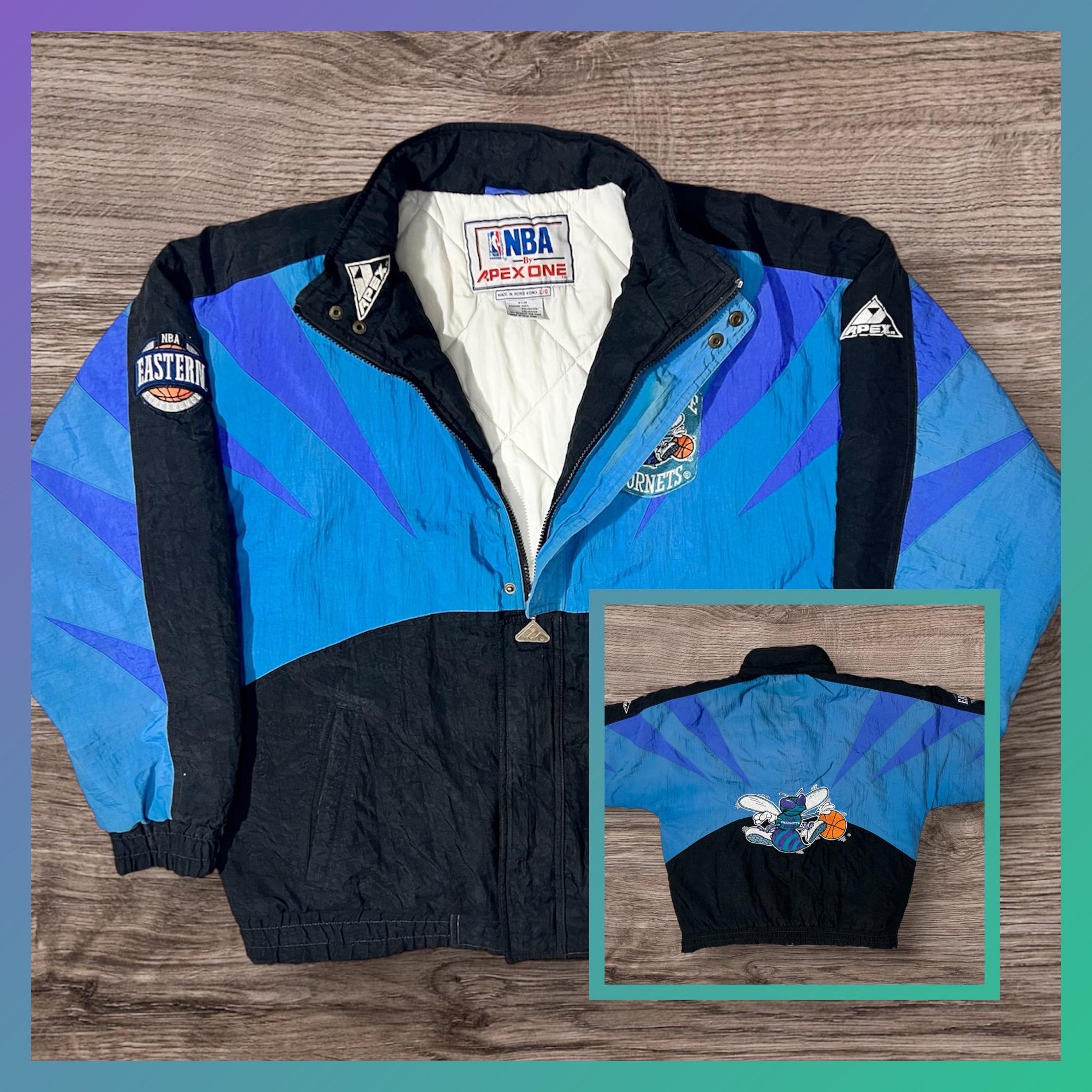 Vintage Apex One Charlotte Hornets Full Zip Jacket NBA 90s - Etsy