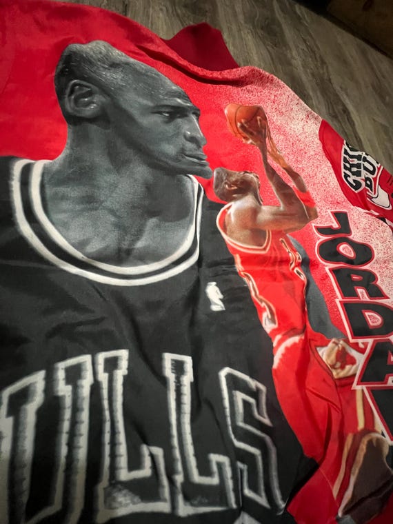 Vintage Chalk Line Michael Jordan Full Print Edition Chicago Bulls