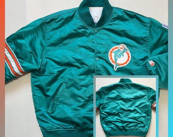 90s Vintage starter Miami Dolphins bomber jacket nba