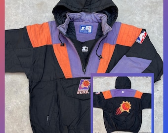 Vintage Starter Phoenix Suns Pullover Half Zip Jacket 90s