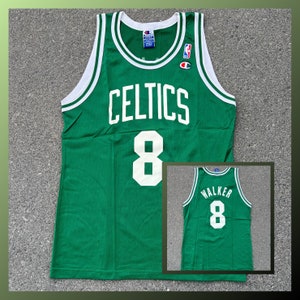Vintage Champion Boston Celtics Antoine walker 8 jersey nba 90s