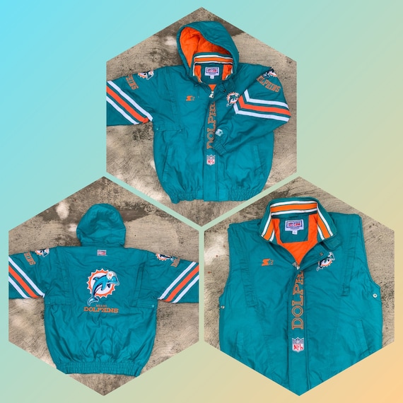 Vintage Starter Miami Dolphins full zip jacket-ves