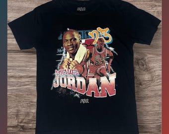Retro Michael Jordan Chicago Bulls Graphic T-Shirt