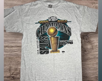 Vintage San Antonio Spurs 1999 NBA Finals Champions T-Shirt