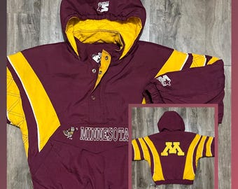 Vintage 1990s Minnesota Gopher Starter Pouch Jacket XS - Etsy