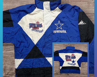 Vintage 1993 Dallas Cowboys Super Bowl XXVII Champions Jacket