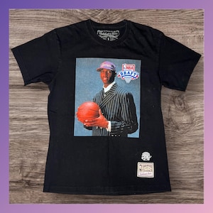 Camiseta retro Mitchell & Ness de Vince Carter del Draft de la NBA de los Toronto Raptors