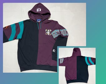 90s Vintage Starter Mighty Ducks Hoodie NHL