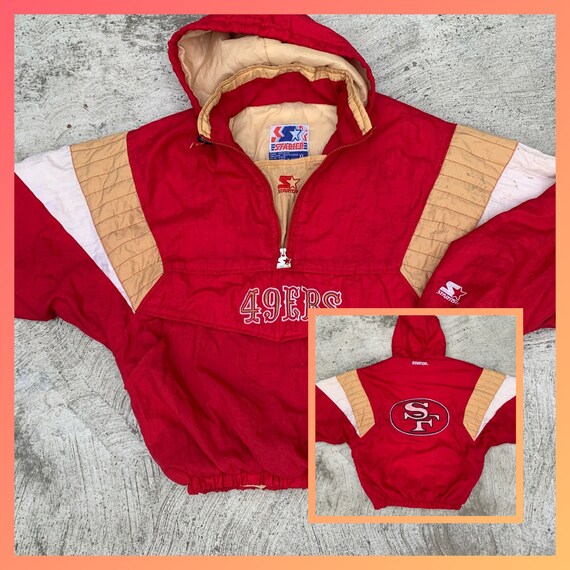 Vintage starter San Francisco 49ers pullover half