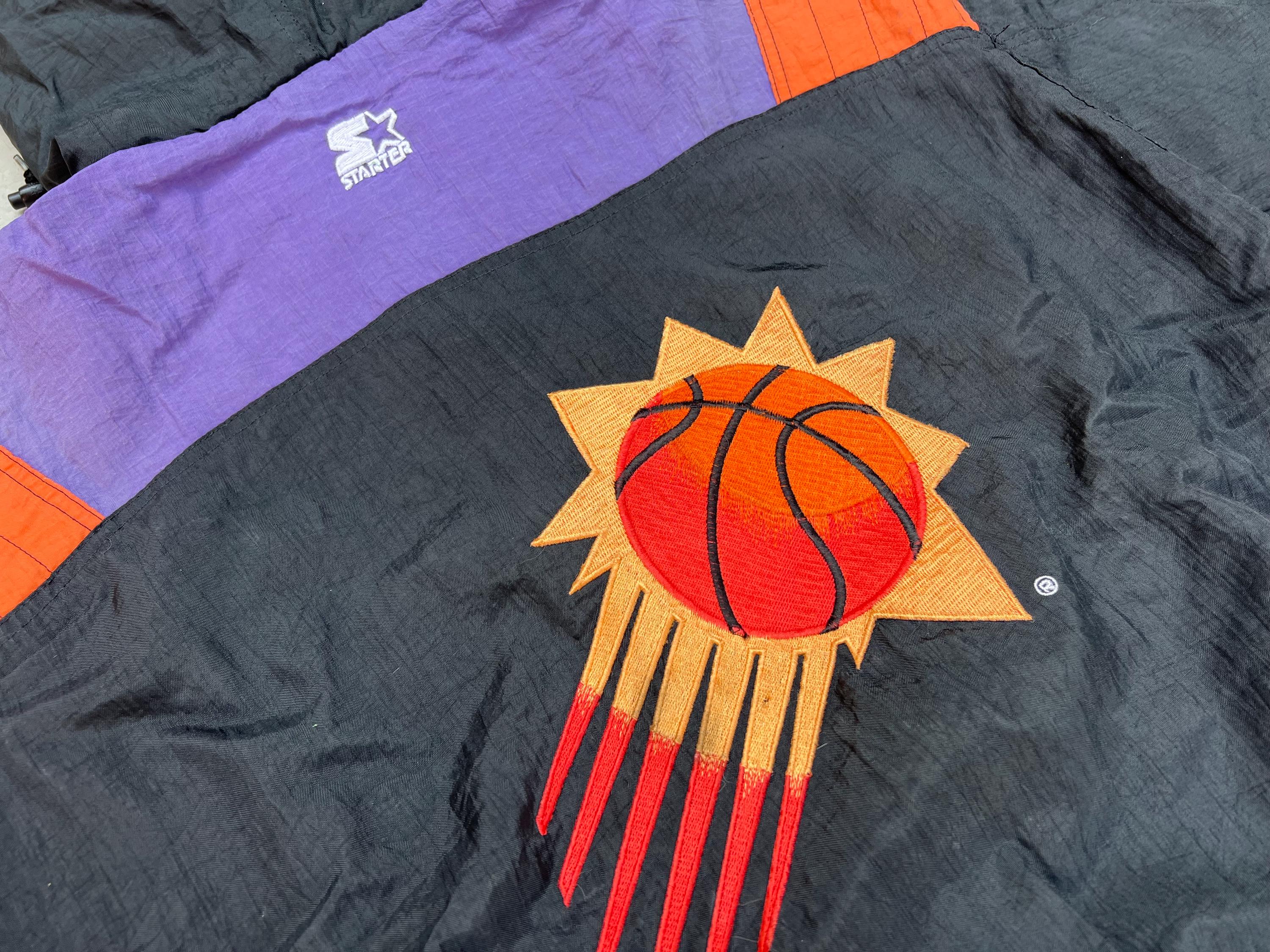 Vintage Starter Phoenix Suns Pullover Half Zip Jacket 90s