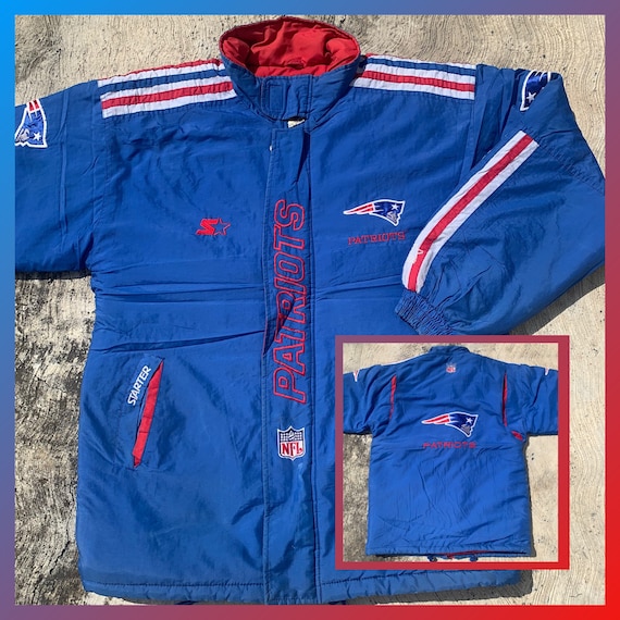 retro patriots jacket