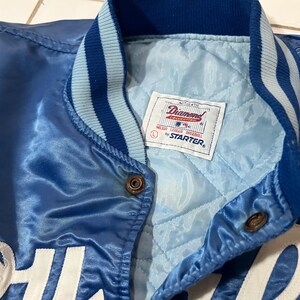 1980's vintage starter Kansas City Royals satin bomber jacket MLB image 8